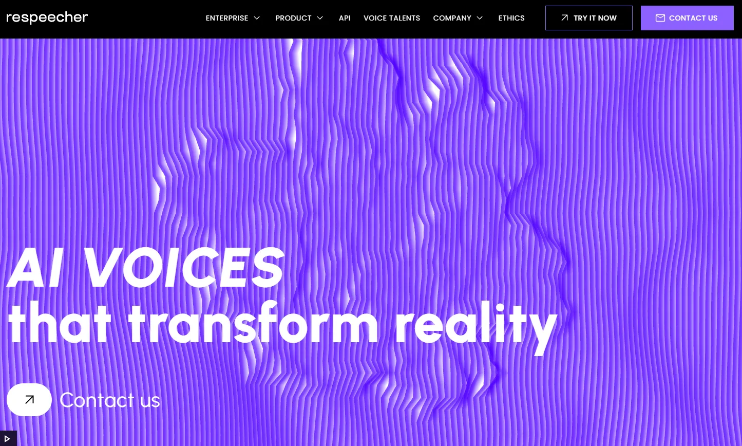 Respeecher: Voice cloning and synthesis technology for authentic ...