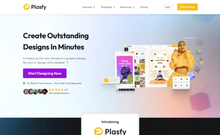 Plasfy AI website