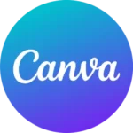Canva Text to Image Logo