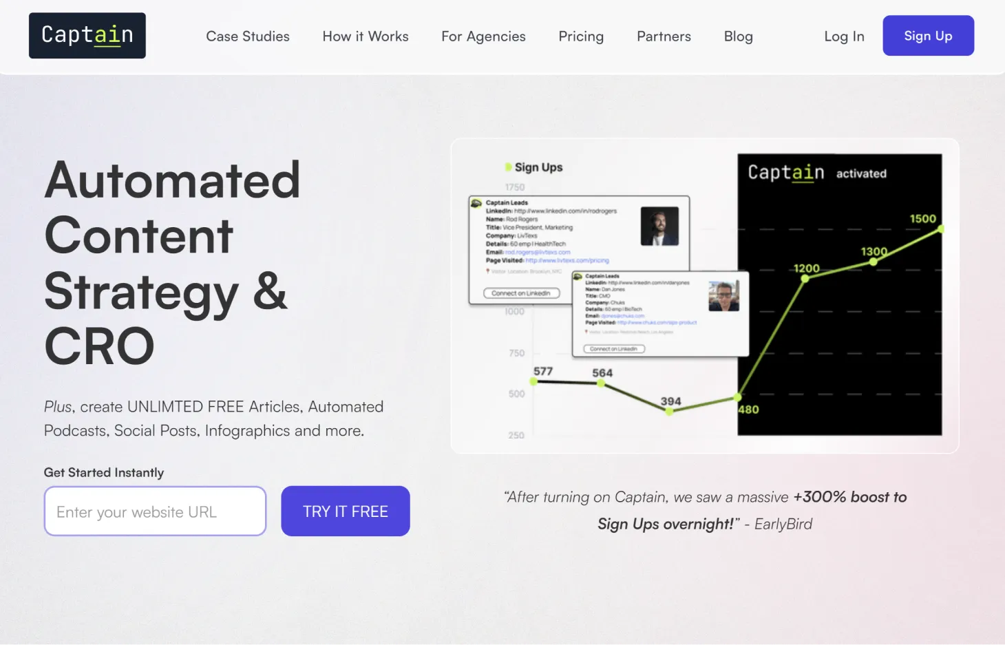 Captain: Complete content marketing automation platform for engagement ...
