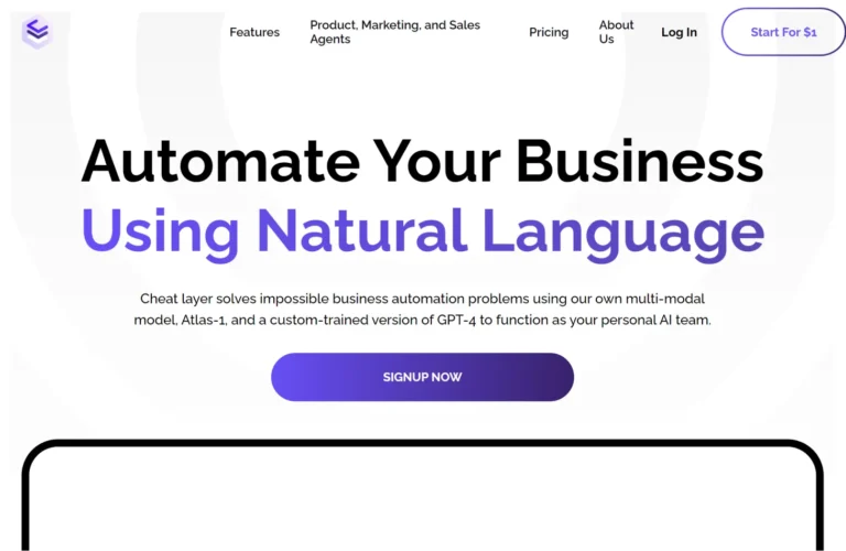 Cheat Layer AI website