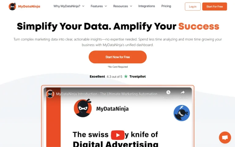 MyDataNinja AI website