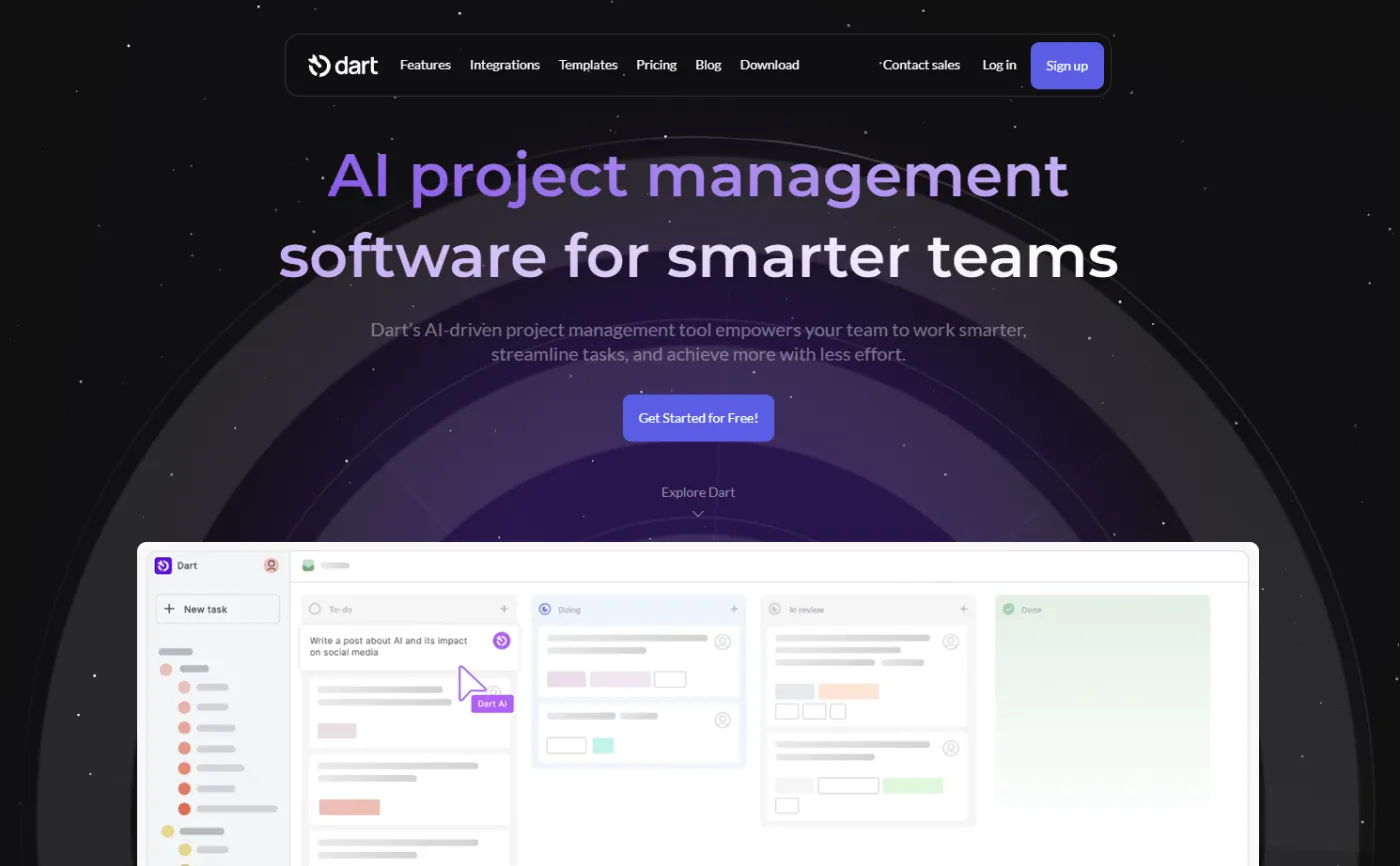Dart: Project management software enhances team collaboration and ...