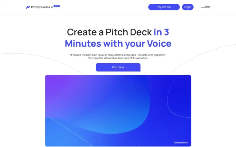 Pitchyouridea.ai