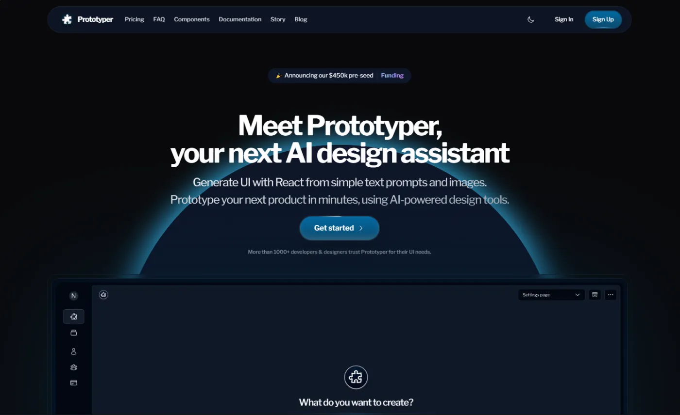 Prototyper: Generative UI platform for rapid design and prototyping ...