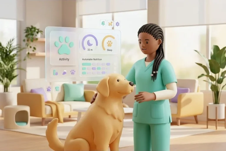 ai pet health and behavior monitoring care routines